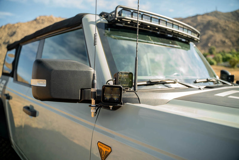 Load image into Gallery viewer, DV8 A-Pillar Dual Light Pod Drop Mounts - 2021+ Ford Bronco - LBBR-08