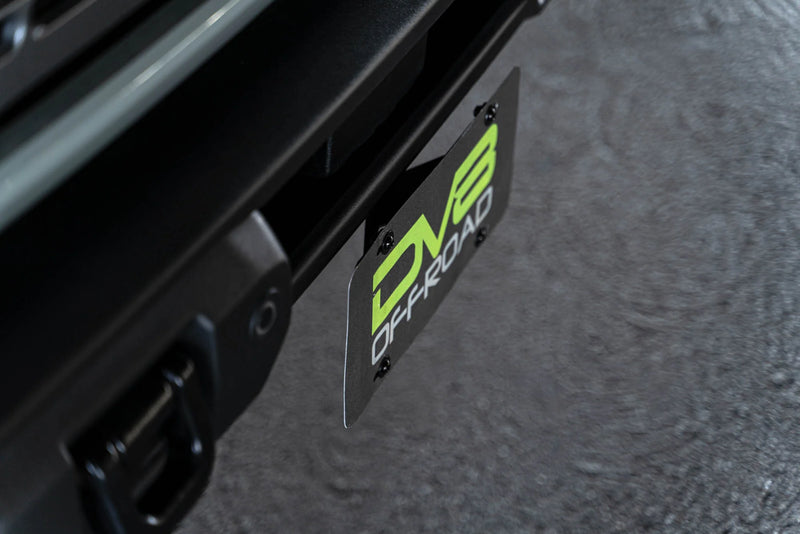 Load image into Gallery viewer, DV8 Capable Bumper Front License Plate Mount - 2021+ Ford Bronco - LPBR-04