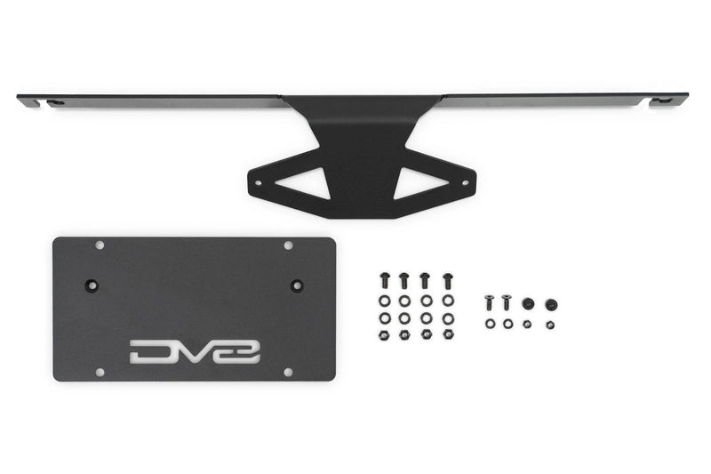 Load image into Gallery viewer, DV8 Capable Bumper Slanted Front License Plate Mount - 2021+ Ford Bronco - LPBR-05