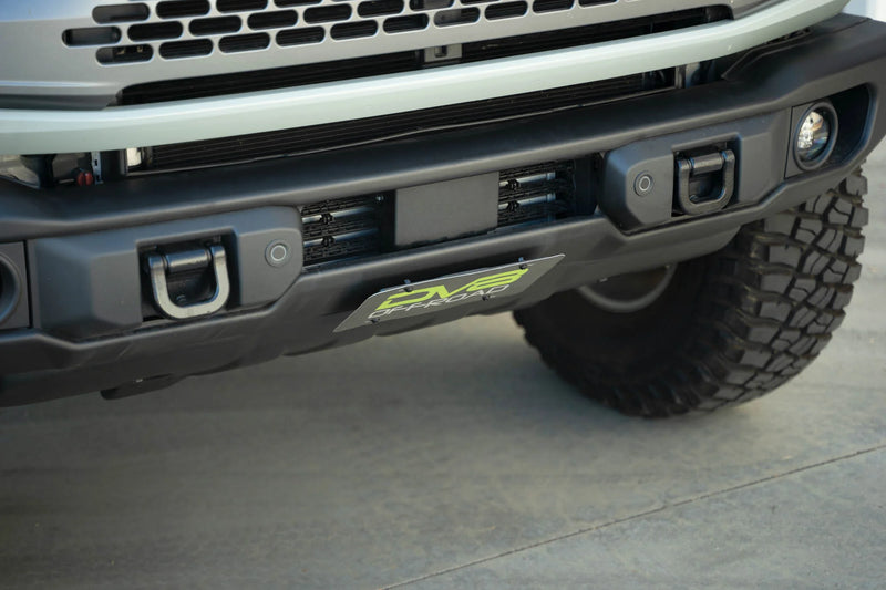 Load image into Gallery viewer, DV8 Capable Bumper Slanted Front License Plate Mount - 2021+ Ford Bronco - LPBR-05