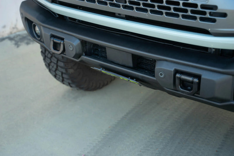 Load image into Gallery viewer, DV8 Capable Bumper Slanted Front License Plate Mount - 2021+ Ford Bronco - LPBR-05