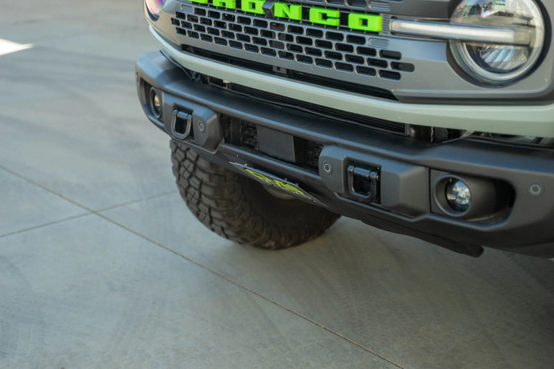 Load image into Gallery viewer, DV8 Capable Bumper Slanted Front License Plate Mount - 2021+ Ford Bronco - LPBR-05