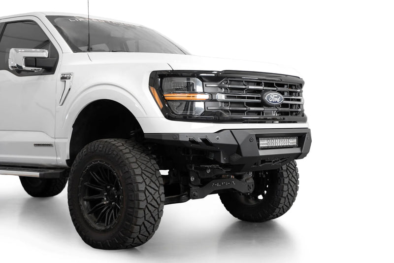 Load image into Gallery viewer, Addictive Desert Designs Black Label Front Bumper - 2024 Ford F-150 - F1900305080103