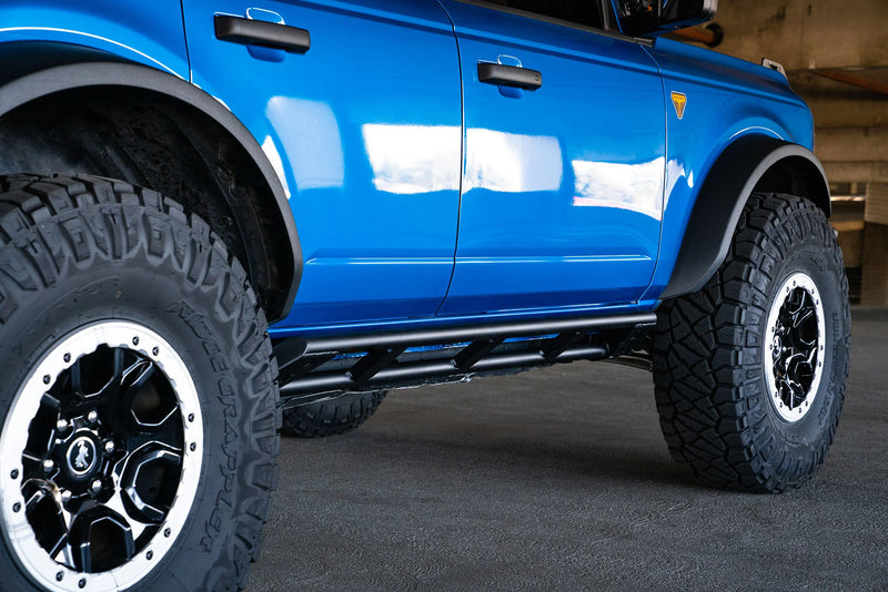 Load image into Gallery viewer, DV8 4-Door Rock Sliders FS-15 series - 2021+ Ford Bronco - SRBR-01