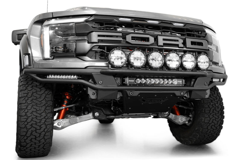Load image into Gallery viewer, ADD Race Series Front Bumper Light Hoop - 2021+ Ford F-150 Raptor - AC2107001NA