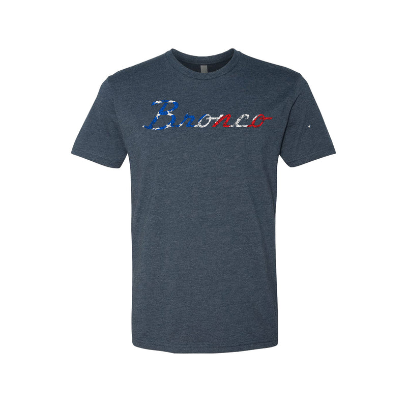 Load image into Gallery viewer, American Flag Ford Bronco Script Vintage Wash Premium T-Shirt