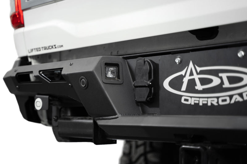 Load image into Gallery viewer, Addictive Desert Designs Black Label Rear Bumper - 2021-2023 Ford F-150 - R19020NA0103