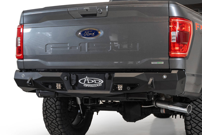 Load image into Gallery viewer, Addictive Desert Designs Stealth Fighter Rear Bumper - 2021-2023 Ford F-150 - R191231280103