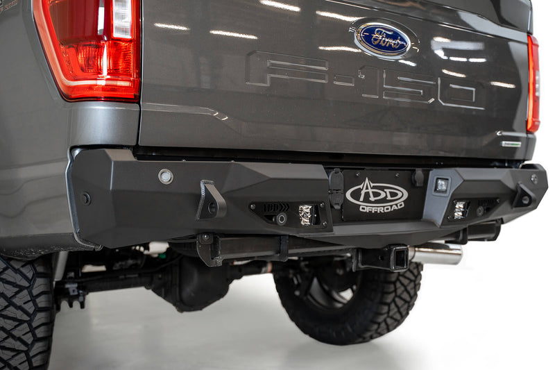 Load image into Gallery viewer, Addictive Desert Designs Stealth Fighter Rear Bumper - 2021-2023 Ford F-150 - R191231280103