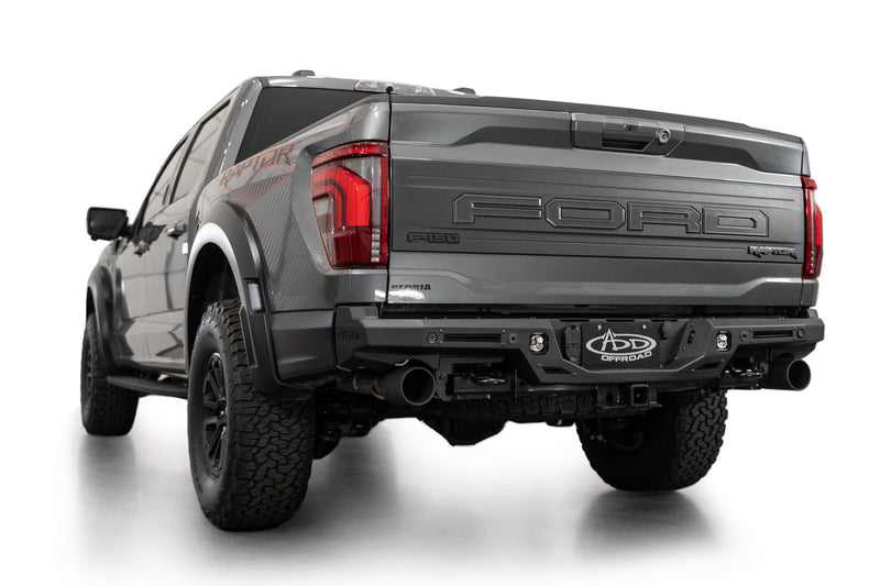 Load image into Gallery viewer, Addictive Desert Designs Rock Fighter Rear Bumper - 2021+ Ford F-150 Raptor -R210121090103