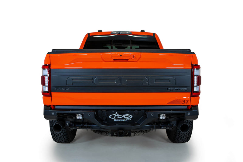 Load image into Gallery viewer, Addictive Desert Designs Bomber Rear Bumper -2021+ Ford F-150 Raptor & Raptor R - R210141370103