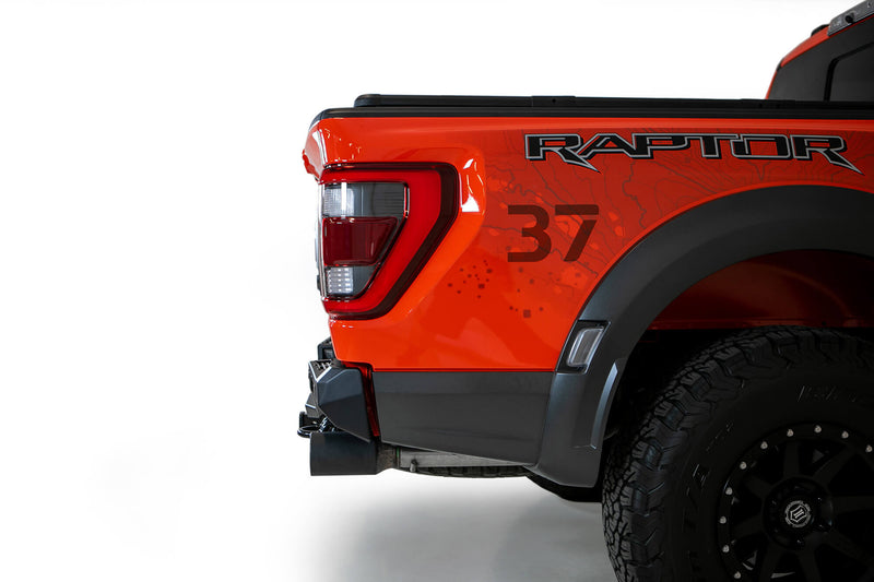 Load image into Gallery viewer, Addictive Desert Designs Bomber Rear Bumper -2021+ Ford F-150 Raptor & Raptor R - R210141370103