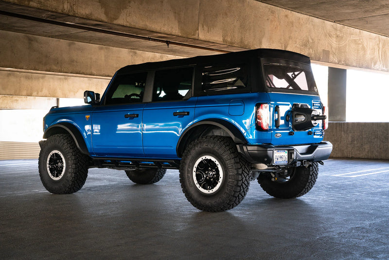 Load image into Gallery viewer, DV8 4-Door Rock Sliders FS-15 series - 2021+ Ford Bronco - SRBR-01