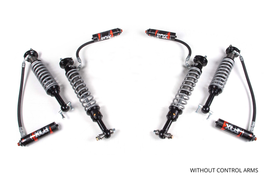 4 Door Ford Bronco Stage 2 Lift Kit Fox 3.4" - 4.5" Front and Rear Coilover Set - 2021-2025