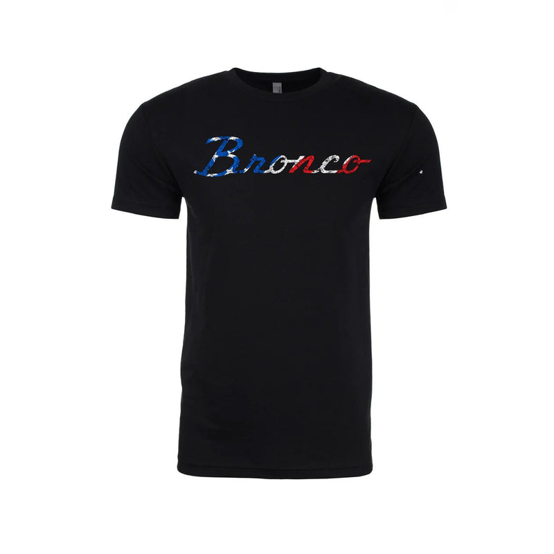 Load image into Gallery viewer, American Flag Ford Bronco Script Vintage Wash Premium T-Shirt