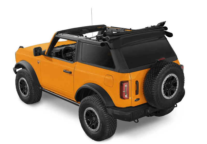 Load image into Gallery viewer, Bestop Trektop Slantback Soft Top Black Twill  2-Door  - 2021-2025 Ford Bronco - 56872-17
