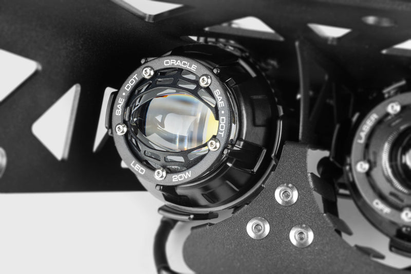 Load image into Gallery viewer, ORACLE Lighting Off Road LASER Auxiliary Lights + LED Fog Light Kit for Steel Bumper - 2021-2025 Ford Bronco - 5928-LZZ-001