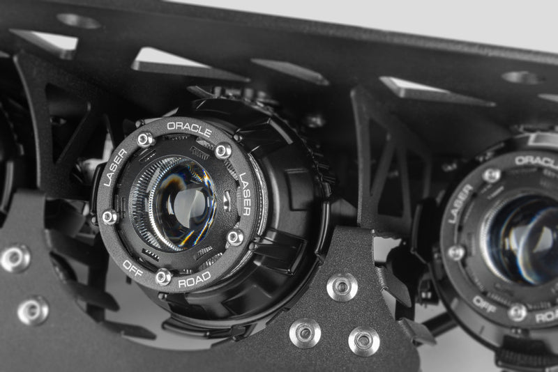 Load image into Gallery viewer, ORACLE Lighting Off Road LASER Auxiliary Lights + LED Fog Light Kit for Steel Bumper - 2021-2025 Ford Bronco - 5928-LZZ-001