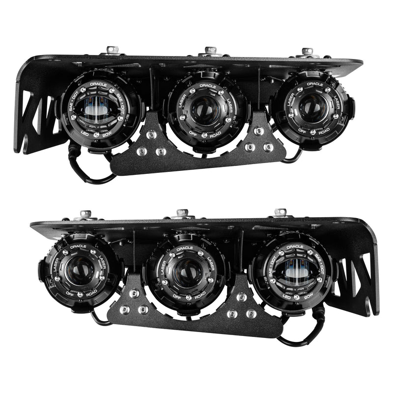 Load image into Gallery viewer, ORACLE Lighting Off Road LASER Auxiliary Lights + LED Fog Light Kit for Steel Bumper - 2021-2025 Ford Bronco - 5928-LZZ-001