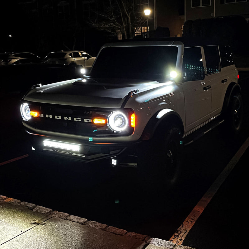 Load image into Gallery viewer, ORACLE Lighting Oculus™ Bi-LED Projector Headlights for 2021+ Ford Bronco