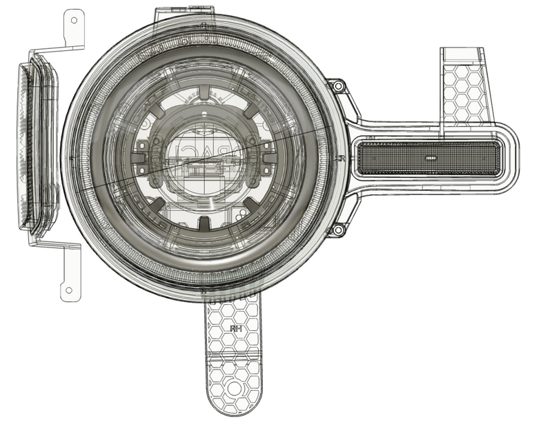 Load image into Gallery viewer, ORACLE Lighting Oculus™ Bi-LED Projector Headlights for 2021+ Ford Bronco
