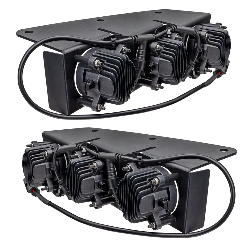 Load image into Gallery viewer, ORACLE Lighting 2021-2025 Ford Bronco Triple LED Fog Light Kit for Steel Bumper