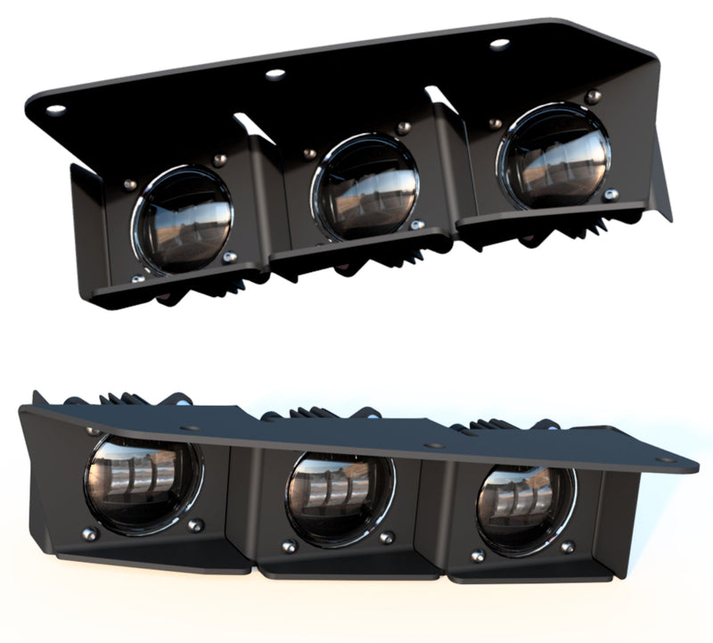 Load image into Gallery viewer, ORACLE Lighting 2021-2025 Ford Bronco Triple LED Fog Light Kit for Steel Bumper