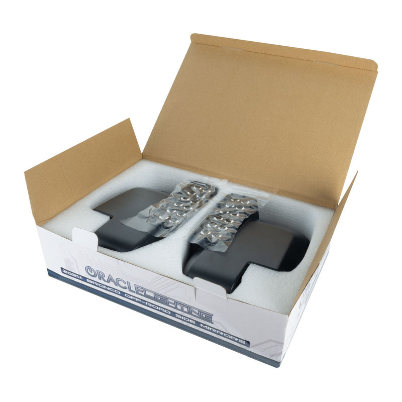 Load image into Gallery viewer, Bronco mirror retail packaging opened