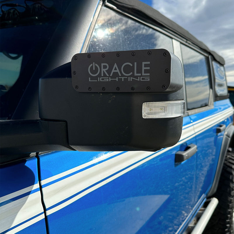 Load image into Gallery viewer, ORACLE Lighting Magnetic Light Bar Cover for LED Side Mirrors (Pair)