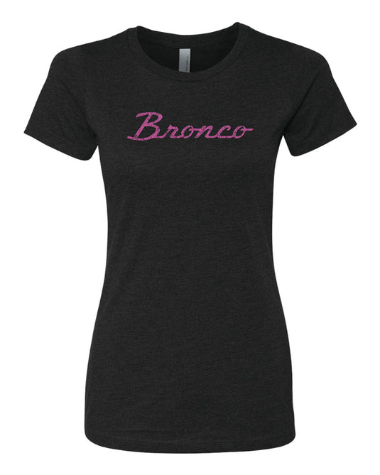 Ladies Ford Bronco Script Premium Tee