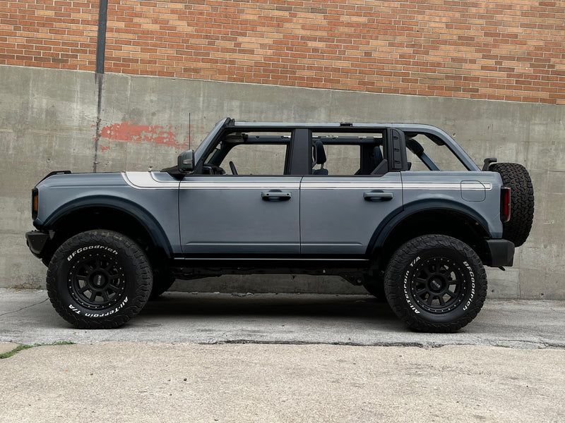 Load image into Gallery viewer, 2021-2025 Ford Bronco Vintage Stripe Kit - 2 DOOR