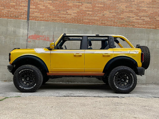 2021-2025 Ford Bronco Vintage Stripe Kit - 4 DOOR