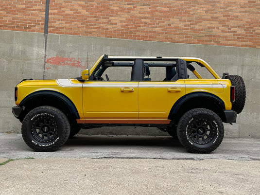 2021-2025 Ford Bronco Vintage Stripe Kit - 2 DOOR