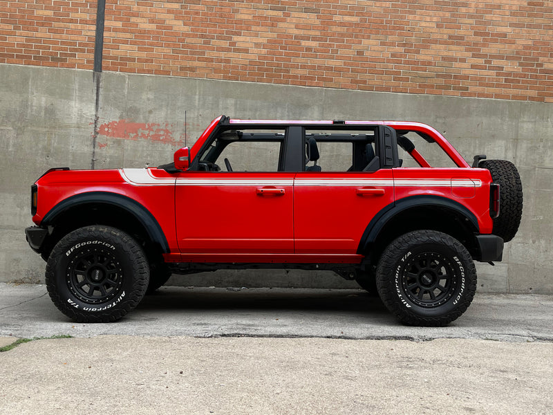 Load image into Gallery viewer, 2021-2025 Ford Bronco Vintage Stripe Kit - 2 DOOR