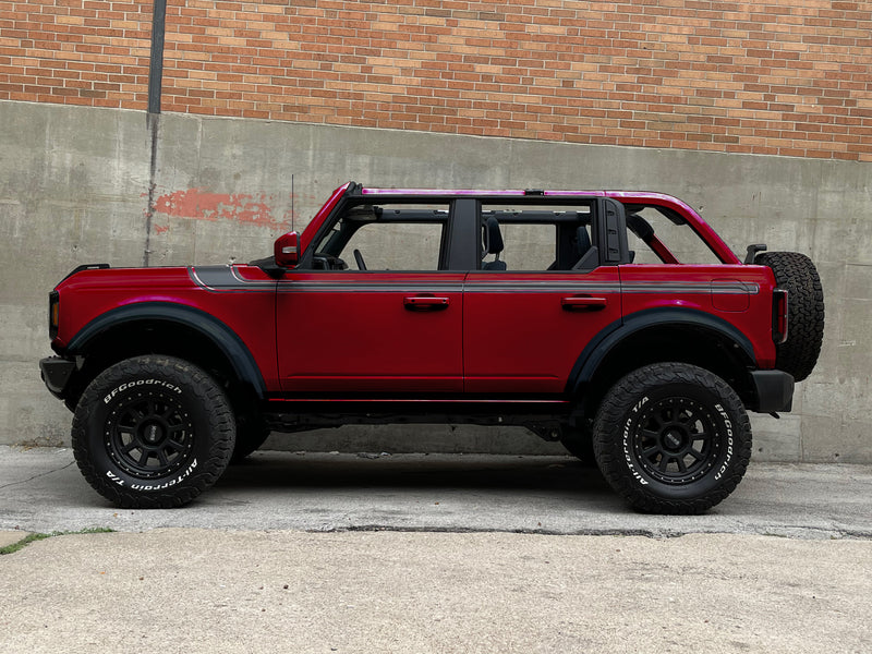 Load image into Gallery viewer, 2021-2025 Ford Bronco Vintage Stripe Kit - 2 DOOR