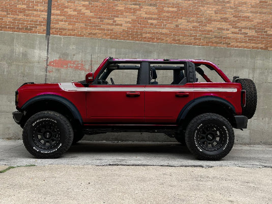 2021-2025 Ford Bronco Vintage Stripe Kit - 4 DOOR
