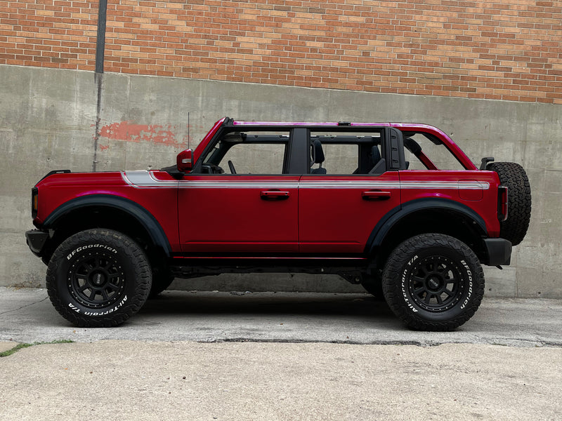 Load image into Gallery viewer, 2021-2025 Ford Bronco Vintage Stripe Kit - 4 DOOR