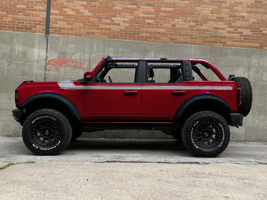 2021-2025 Ford Bronco Vintage Stripe Kit - 2 DOOR