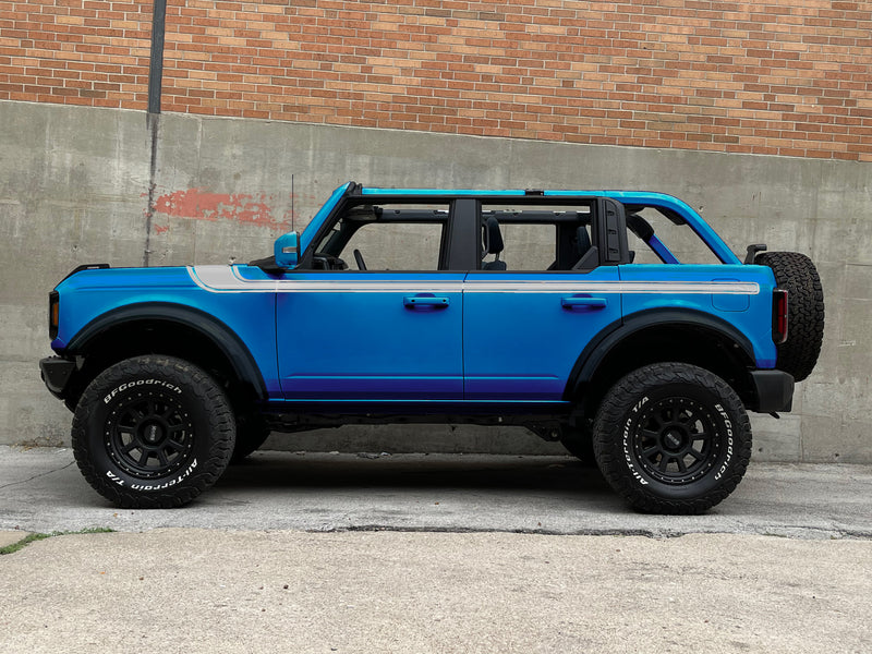 Load image into Gallery viewer, 2021-2025 Ford Bronco Vintage Stripe Kit - 2 DOOR