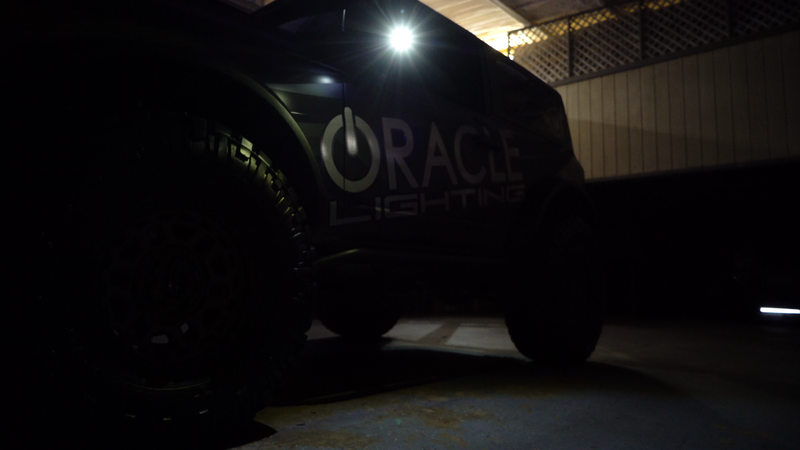 Load image into Gallery viewer, ORACLE Lighting Ford Bronco LED Puddle Light Upgrade for Off-Road Side Mirror Ditch Lights