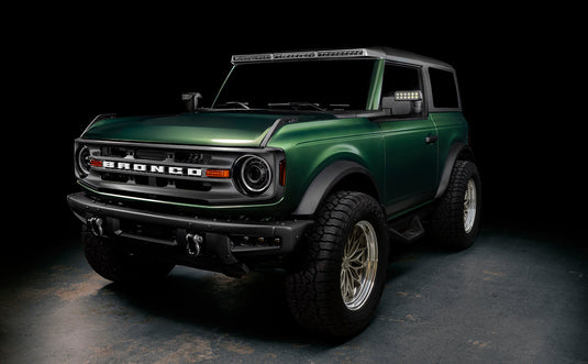 Three quarters view of bronco with oculus turned off