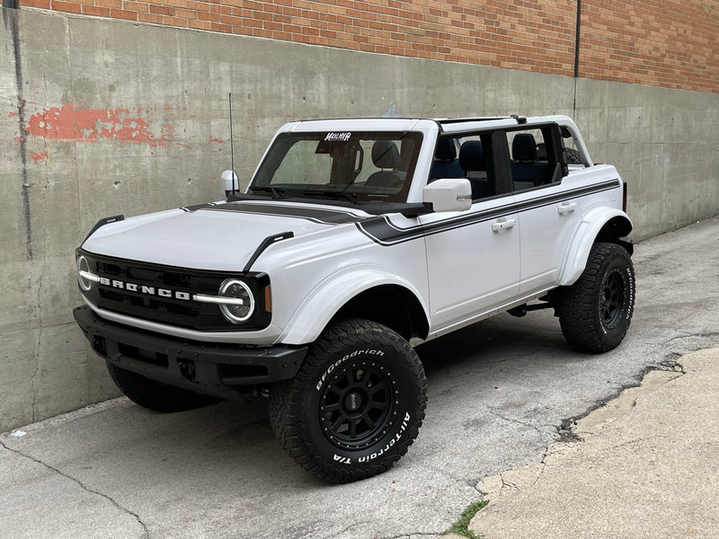 Load image into Gallery viewer, 2021-2025 Ford Bronco Vintage Stripe Kit - 2 DOOR