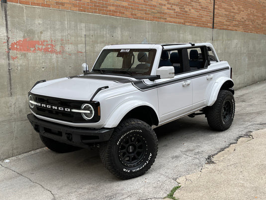 2021-2025 Ford Bronco Vintage Stripe Kit - 2 DOOR