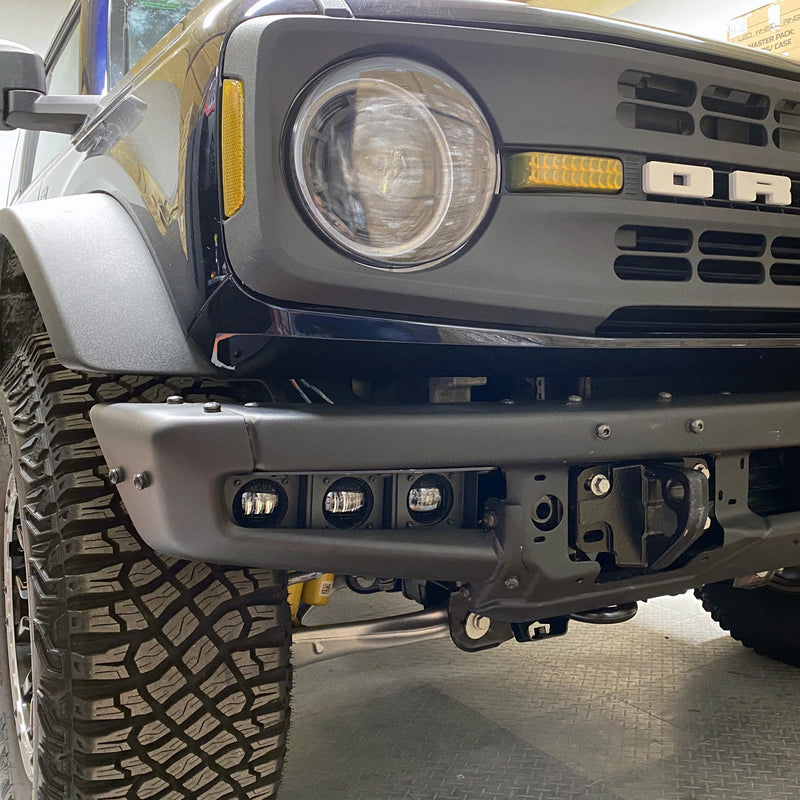 Load image into Gallery viewer, ORACLE Lighting 2021-2025 Ford Bronco Triple LED Fog Light Kit for Steel Bumper