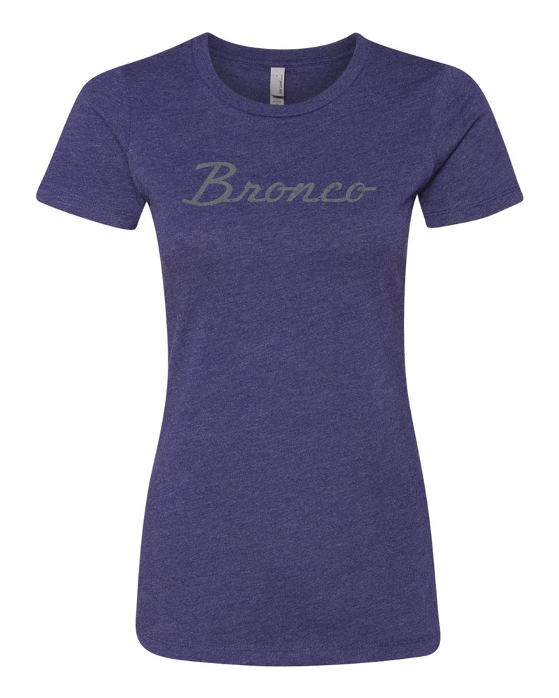 Load image into Gallery viewer, Ladies Ford Bronco Script Premium Tee