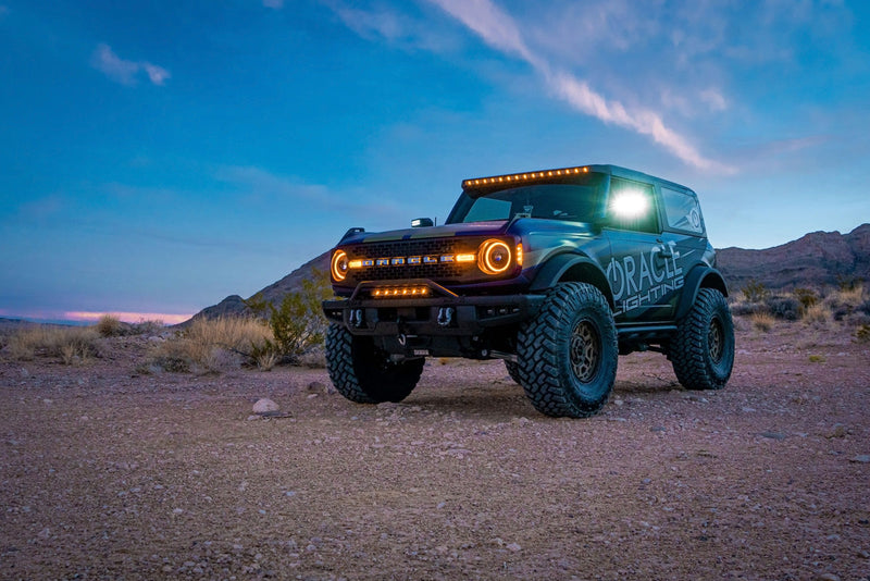 Load image into Gallery viewer, ORACLE Lighting Oculus™ Bi-LED Projector Headlights for 2021+ Ford Bronco