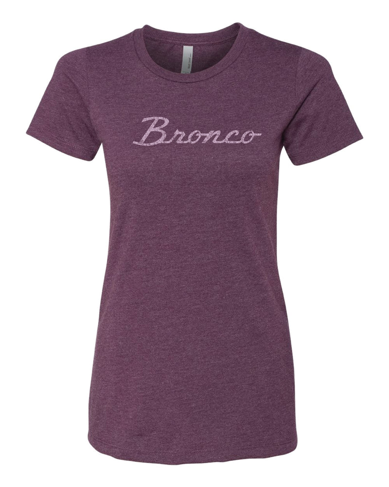 Load image into Gallery viewer, Ladies Ford Bronco Script Premium Tee