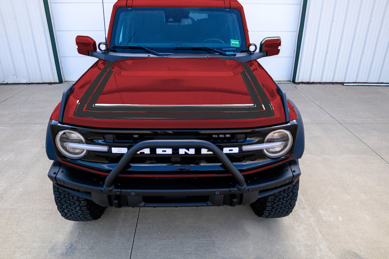 Load image into Gallery viewer, 2021-2025 Ford Bronco Adventure Stripe - 4 DOOR