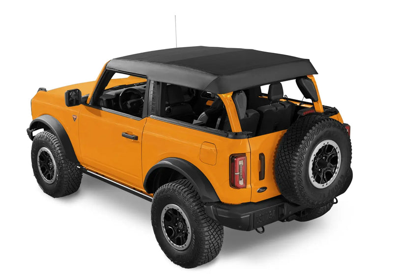 Load image into Gallery viewer, Bestop Trektop Slantback Soft Top Black Twill  2-Door  - 2021-2025 Ford Bronco - 56872-17