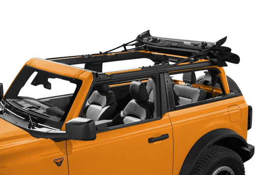 Bestop Trektop Slantback Soft Top Black Twill  2-Door  - 2021-2025 Ford Bronco - 56872-17